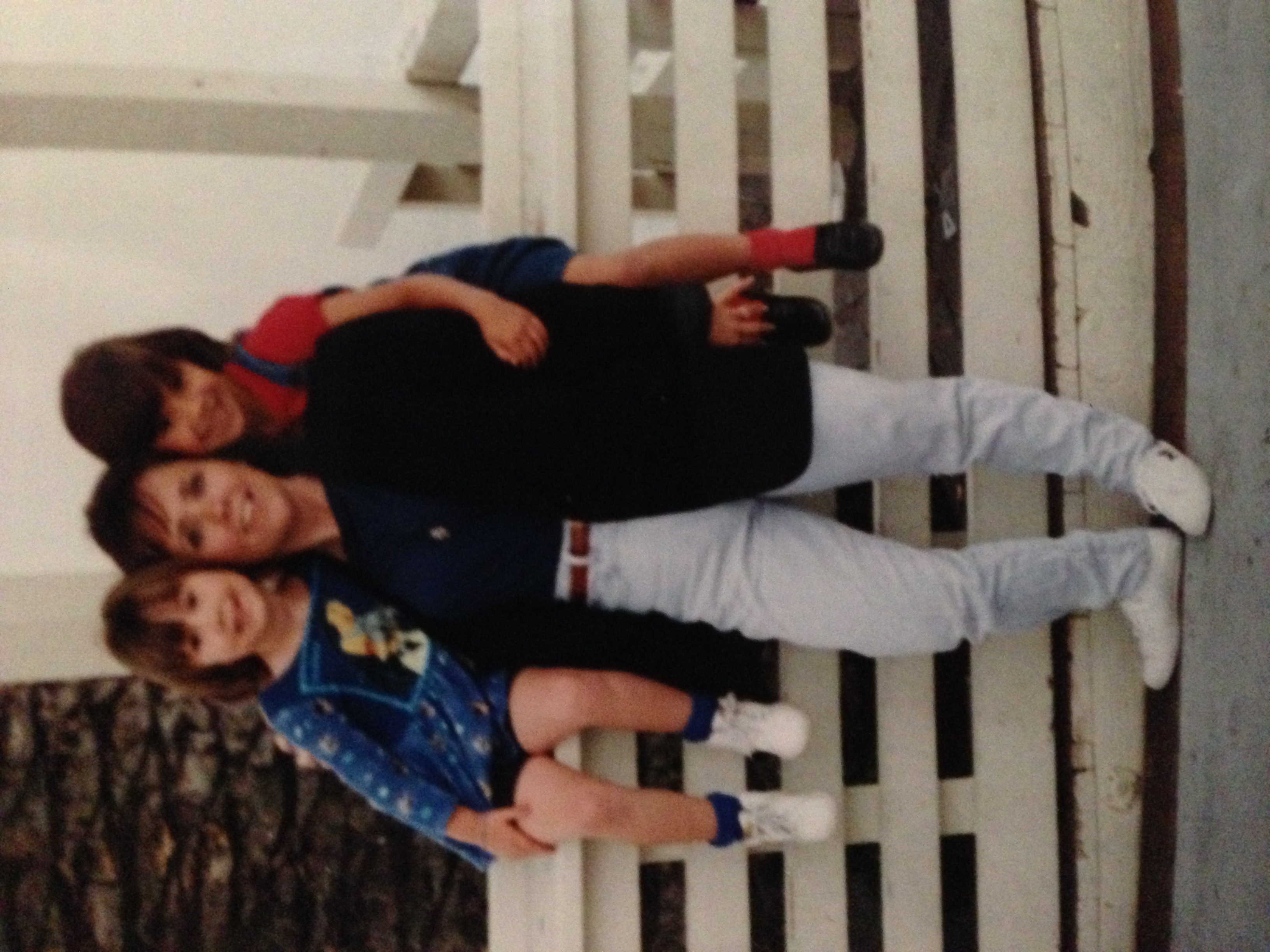 Dawn and Jennifer — mother and daughter, early years